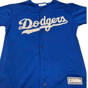 LA Dodgers Corey Seager #5 Youth Jersey Majestic 14/16 Blue MLB